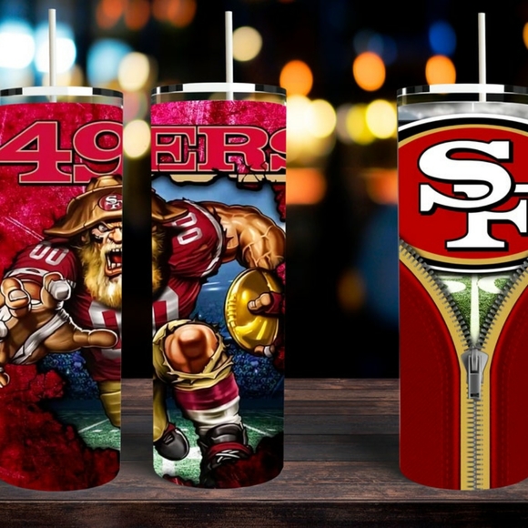 Handmade, Dining, San Francisco 49ers Tumbler